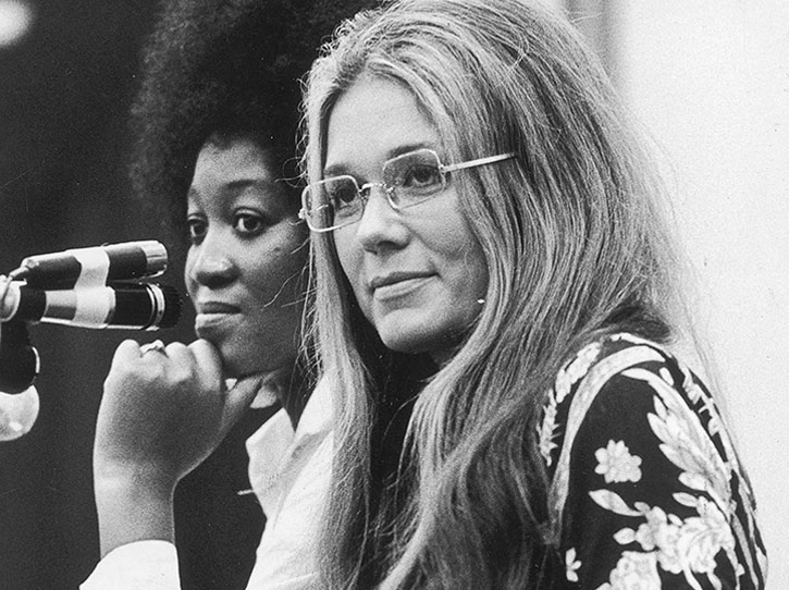 NWPC co-founder Gloria Steinem